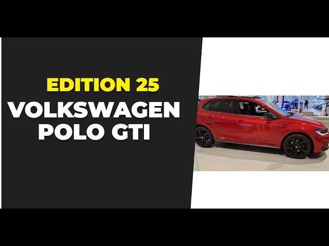 Volkswagen Polo GTI Edition 25 Walk Around in Kings Red in 4K