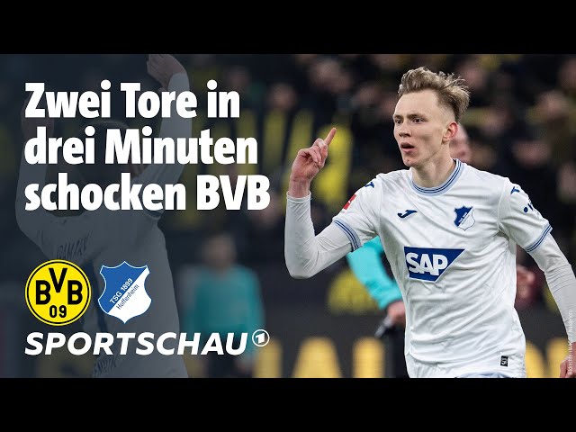 Borussia Dortmund - TSG 1899 Hoffenheim Highlights Bundesliga, 23. Spieltag | Sportschau