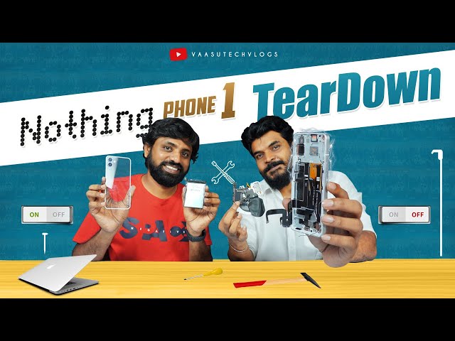 Nothing Phone (1) Teardown, What's In Side A Semi-transparent Design Phone || In Telugu ||