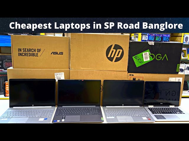 Cheapest Laptops in SP Road Bangalore | Karthik Laptop World