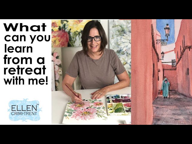 What is a watercolor retreat?