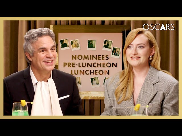 Mark Ruffalo & Amelia Dimoldenberg Bond Over '13 Going on 30,' 'Poor Things,' & More | Oscars Lunch