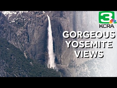 Yosemite National Park as Seen From Above