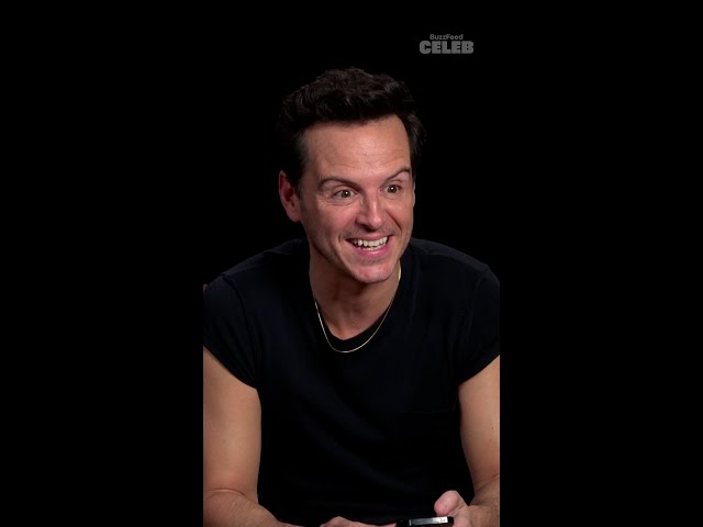 "Bring some hand sanitizer." 😂 because our Andrew Scott Reads Thirst Tweets video is out tomorrow!