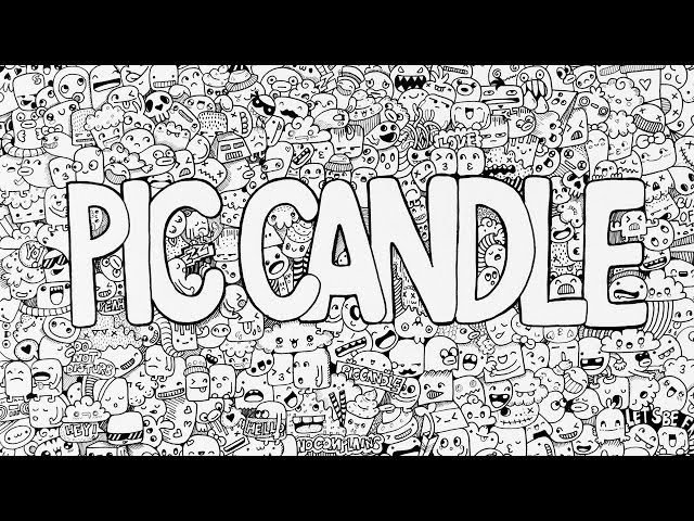Doodling - Pic Candle (Full Page Doodle)