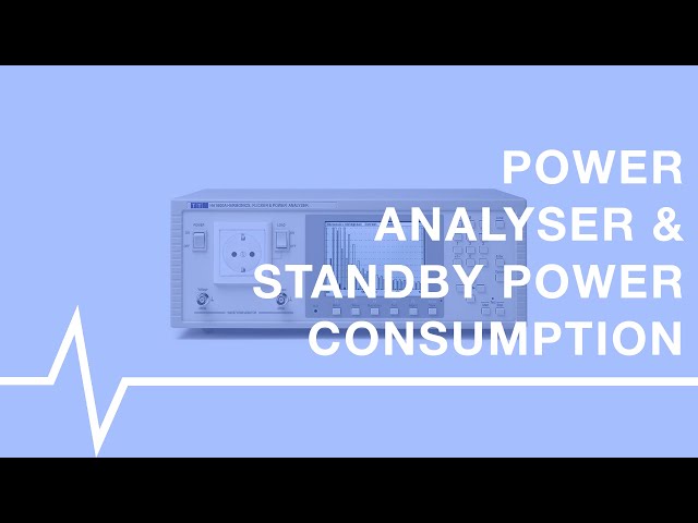 What can you measure with a power analyser? Aim-TTi HA1600a