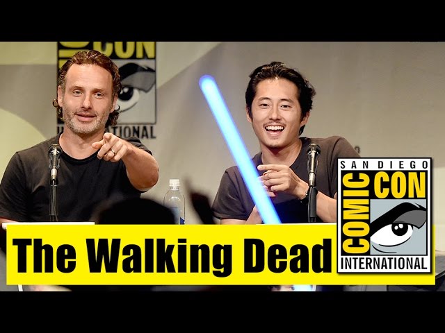 The Walking Dead | Comic Con 2015 Full Panel (Andrew Lincoln, Norman Reedus, Steven Yeun)