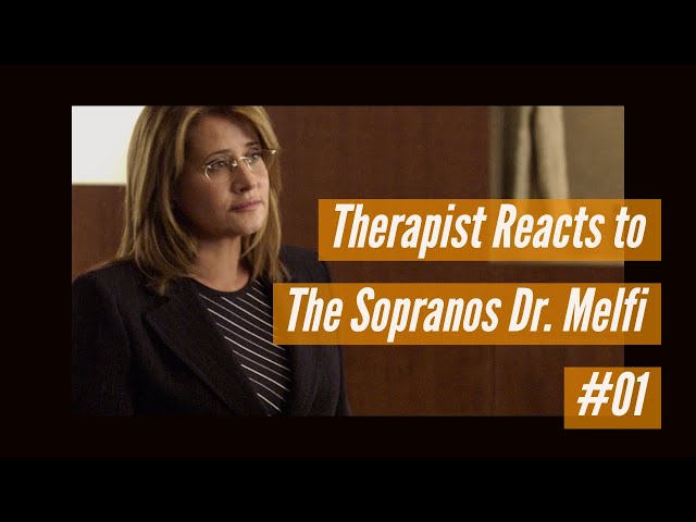 Therapist Reacts to The Sopranos Dr Melfi #01
