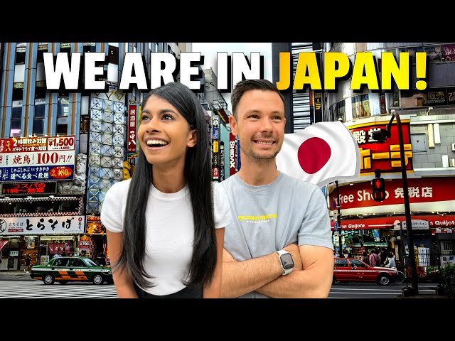 First time in Japan! First day in Tokyo 東京 🇯🇵