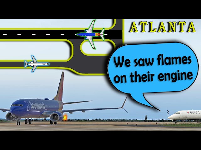 Southwest B737 has LEFT ENGINE FLAME-OUT before takeoff at Atlanta