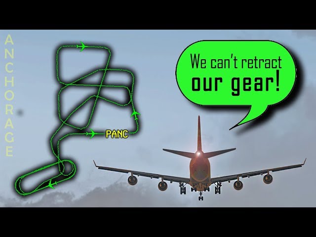 [REAL ATC] Yangtze B747 is UNABLE TO RETRACT the Landing Gear!