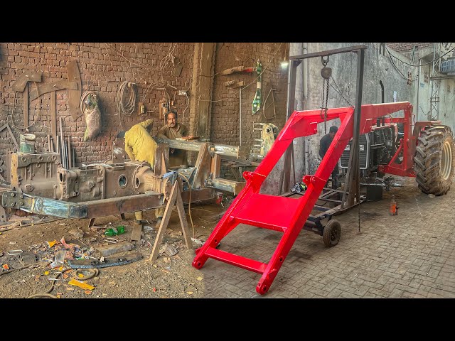 All Process Of Front-End Loader Manufacturing and Integration with Tractor in a Local Factory