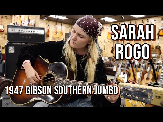 1947 Gibson Southern Jumbo | Sarah Rogo at Norman's Rare Guitars