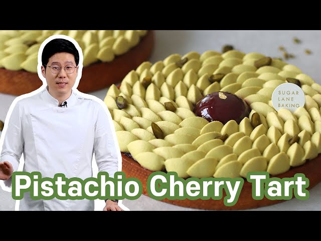 Pistachio Cherry Tart | Hanbit’s Signature dessert
