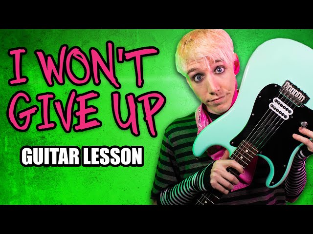 I Won't Give Up Guitar Playthrough [with TABS]