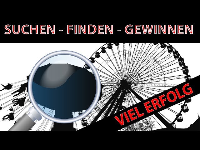 Das Gewinnspiel: SUCHEN-FINDEN-GEWINNEN