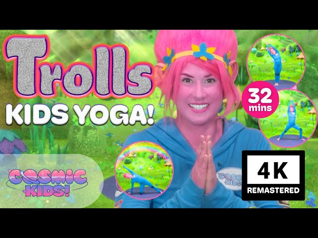 Trolls! - A Cosmic Kids Yoga Adventure | 4K UHD