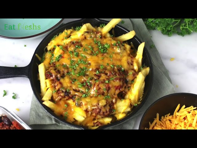 Chili Cheese Fries Recipe || @EatFreshs