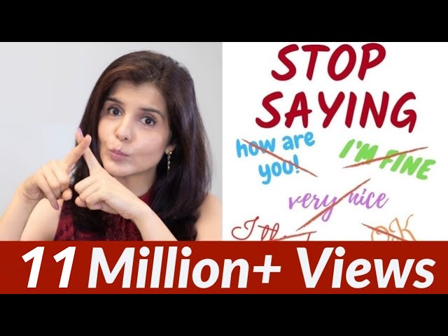 Stop Using These Words in Daily English Conversation | Use Alternate English Words | ChetChat