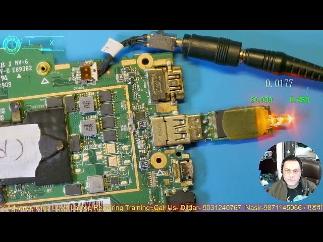 LENOVO 330S Laptop Motherboard Not Triggering Concept in Hindi | Chiplevel Laptop Repairing Course