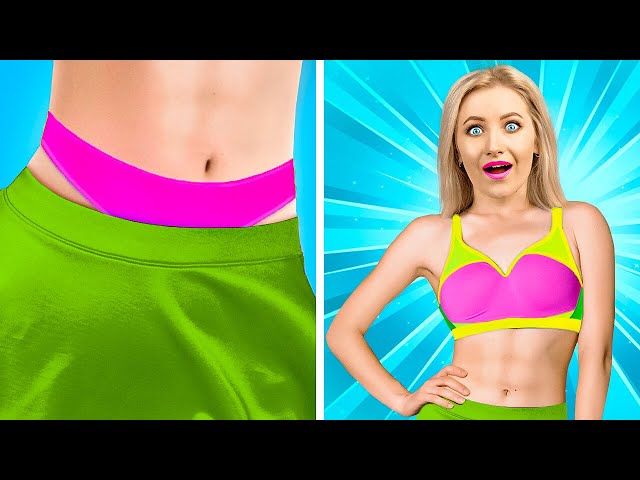AWESOME DIY CLOTHES HACKS || Genius And Cool Clothes Upgrade Ideas by 123 GO! Genius