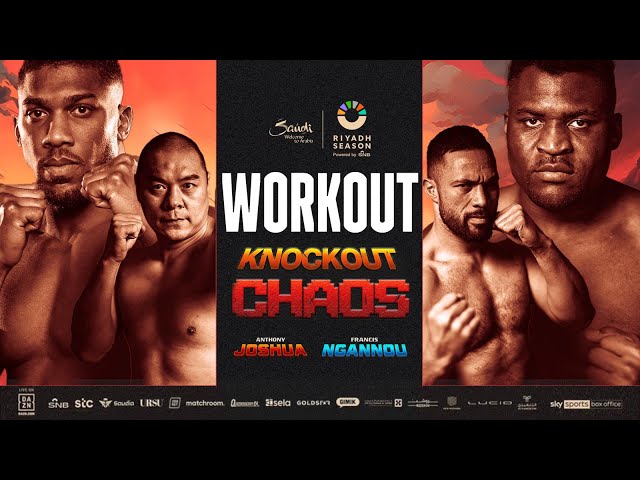 Anthony Joshua Vs Francis Ngannou: Knockout Chaos Workout