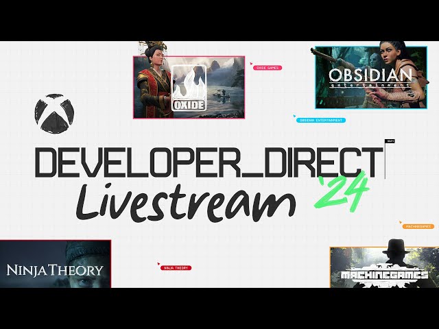 Xbox Developer Direct Livestream 2024 | Indiana Jones, Senua’s Saga Hellblade 2 & More!