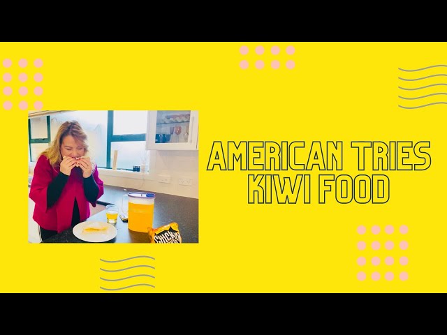 American tries kiwi food: Chicken Chip sandwich, Raro and Milk Bottles!