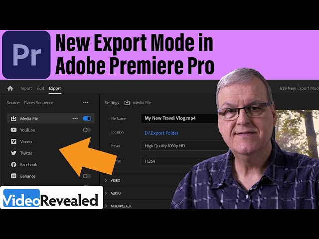 New Export Mode in Adobe Premiere Pro