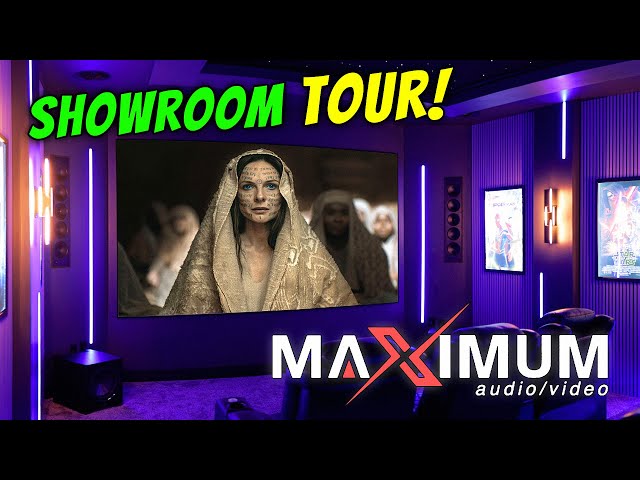 MaximumAV Showroom Tour - Incredible 9.4.6 Anthem, Sony, Paradigm Demo Rooms