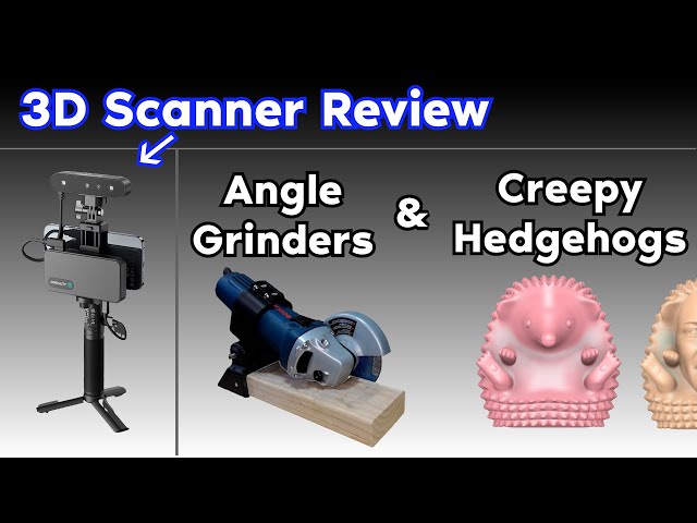 3D Scanner Review - CR-Scan Ferret Pro!