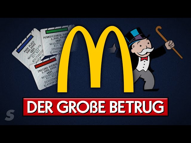Der große McDonald’s Monopoly Betrug