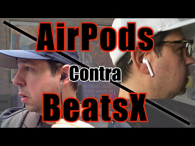 AirPods contra BeatsX: ¿Cual es mejor?