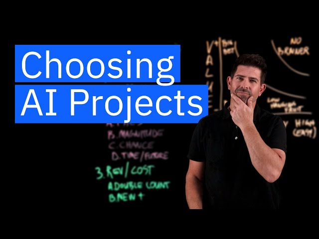 How to select an AI project that delivers business value (and how to quantify it)
