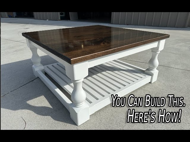 I Just Wanted to Get Rid of the Lumber || This Coffee Table is NOT Hard to Build
