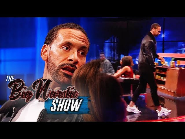 Angry Rio Ferdinand WALKS OFF the show! | The Big Narstie Show