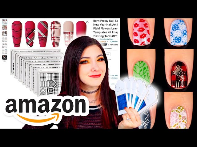 Trying Amazon Stamping Plates For Nail Art! Worth It?? || KELLI MARISSA