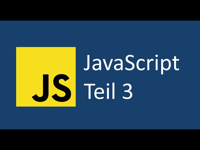 Javascript Tutorial für Anfänger (deutsch) | Teil 3 - Operatoren