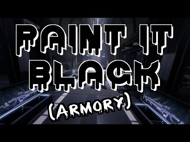 Paint It Black (Armory) - The ViDoc Remix [MOTW Winner!]