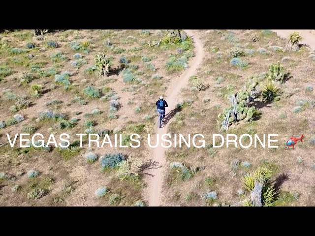 Cactus Slalom Trail Las Vegas - Mavic Pro Drone - 2020 Trek Fuel EX5