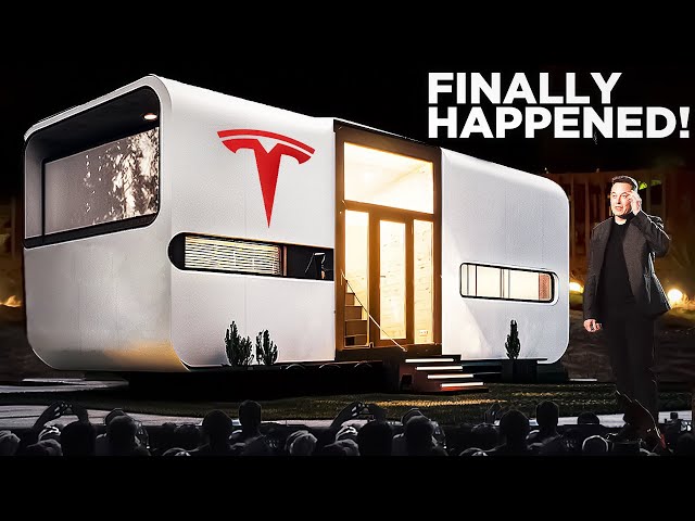 IT HAPPENED! Elon Musk Went Public With $15,000 Tesla Home