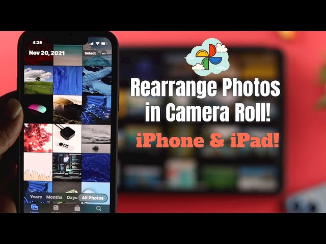 How to Arrange Photos in iPhone! [Organize Photos]