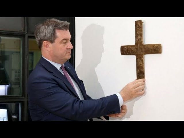 Bavaria Orders Christian Crosses to be Displayed on Govt Buildings!!!