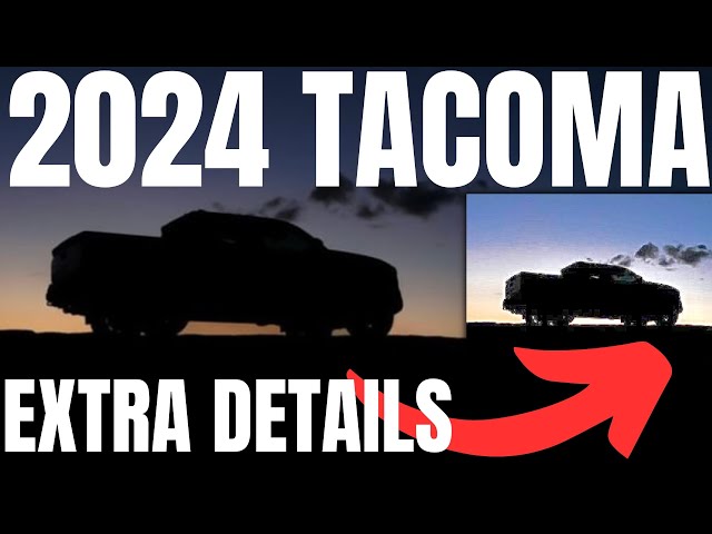 It's Happening!! Toyota Teased The 2024 Tacoma!!