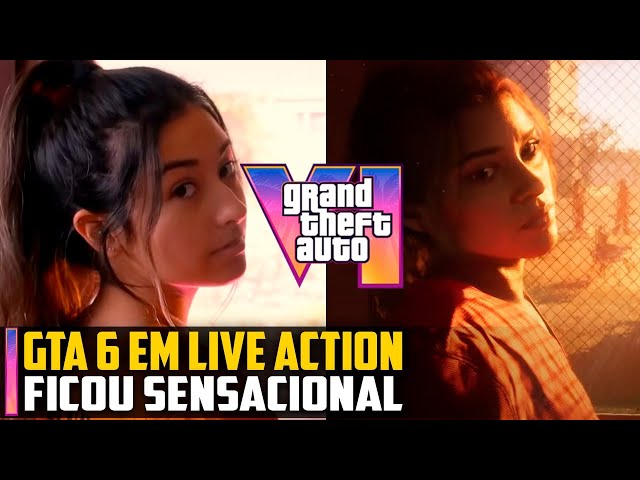 GTA 6 em Live Action FICOU SENSACIONAL