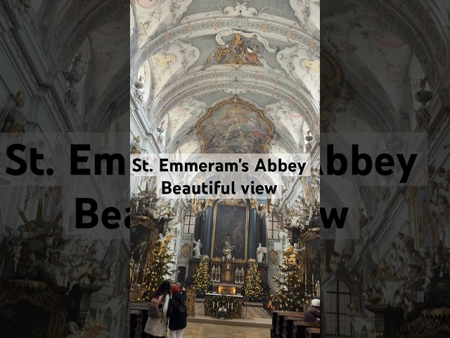Beautiful places in Germany | St. Emmeram's Abbey, Regensburg.