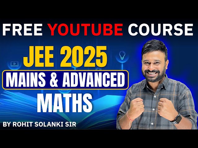 How To Get JEE Free Online Classes? | Free YouTube Course for JEE Maths |@vidyawisejee