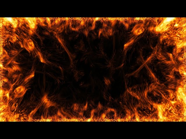 Burning Fire Background | 30 minutes | 4K screensaver loops