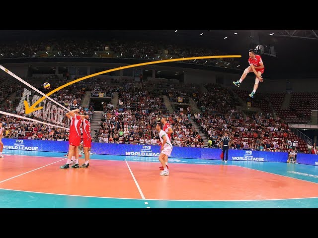 The Most Powerful Volleyball Serves (HD)