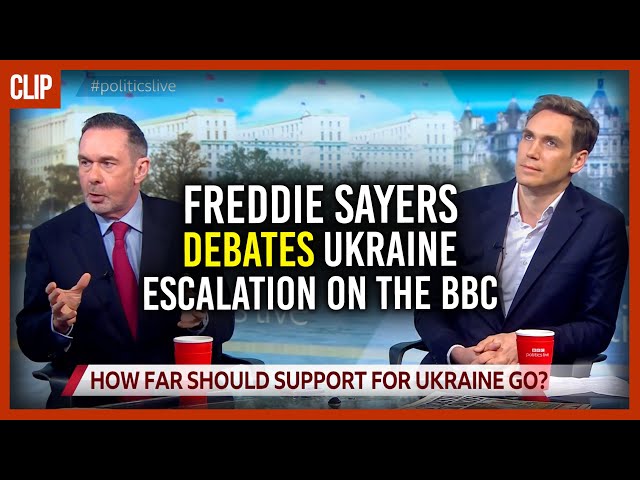 Freddie Sayers debates Ukraine escalation on the BBC